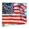 Stupell Industries Windblown American Flag Canvas Wall Art